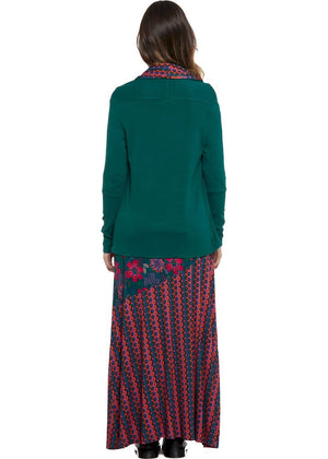 W24T21 - Cardigan Colors Revolution di Baba Design - Gipsy Fashion Wear 