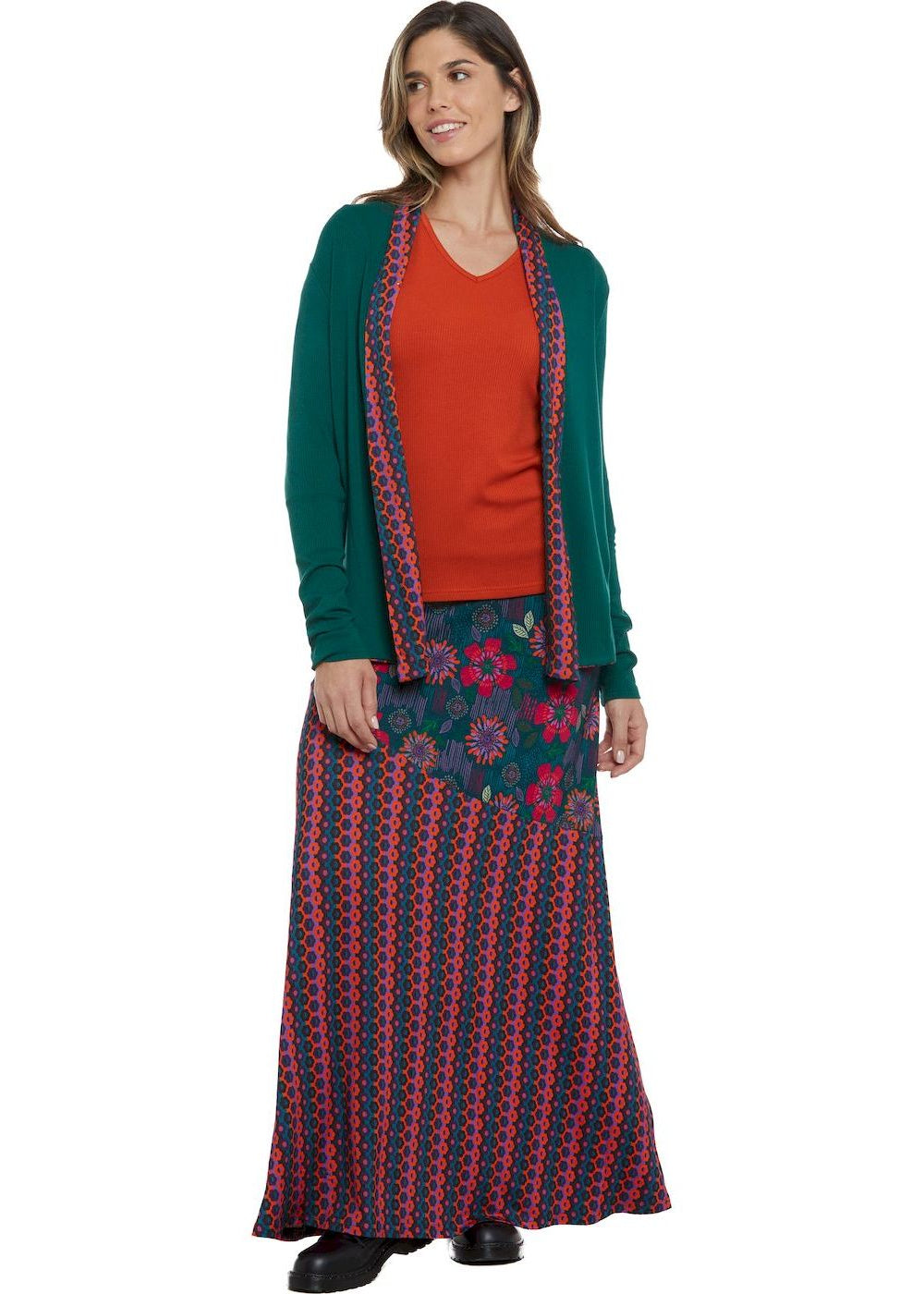 W24T21 - Cardigan Colors Revolution di Baba Design - Gipsy Fashion Wear 