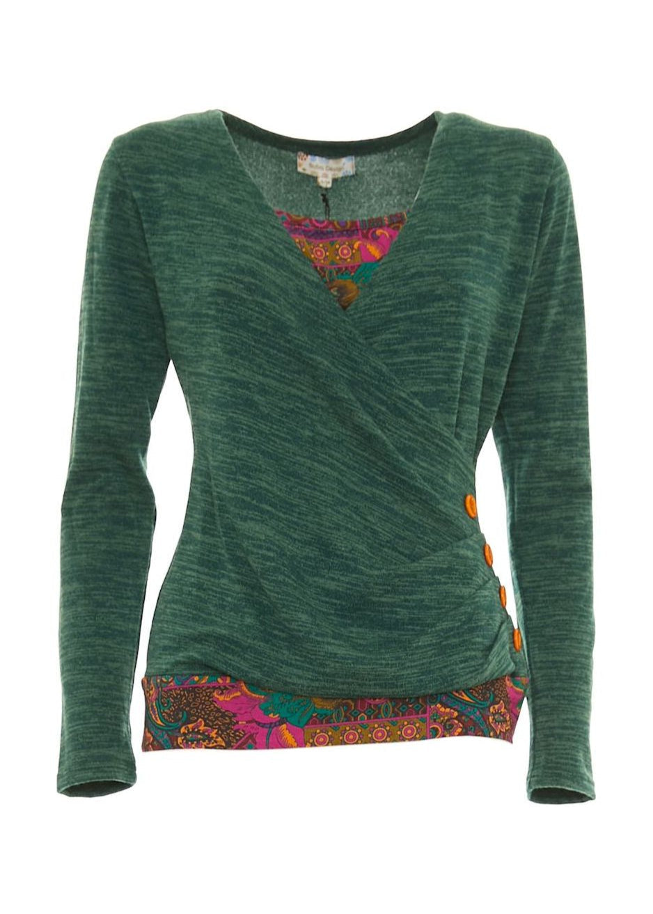 W24T22 - Maglia Spray Soul di Baba Design - Gipsy Fashion Wear 