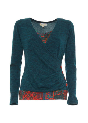 W24T22 - Maglia Spray Soul di Baba Design - Gipsy Fashion Wear 