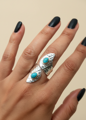 Anello long boho turchese ottimizzato