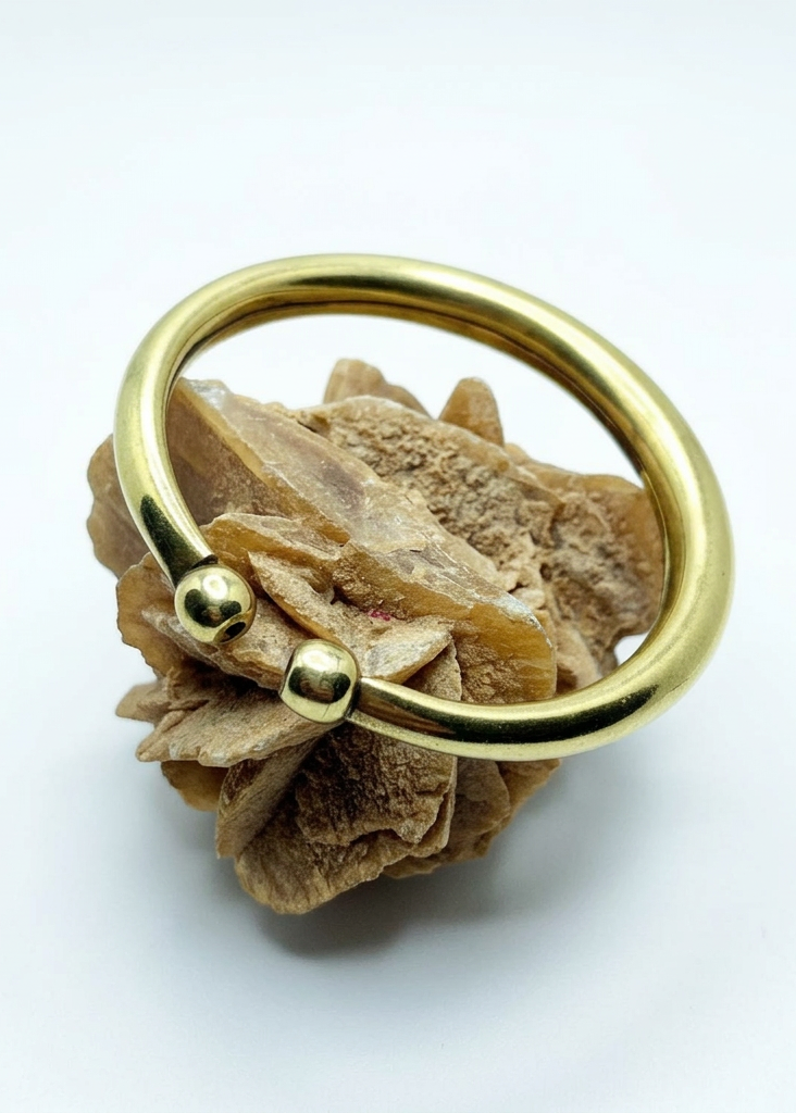 Bracciale rigido in ottone ottimizzato