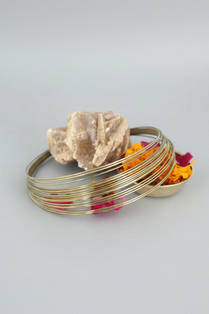 Sahara Sunset Chocker - Collare multifilo in ottone - Gipsy Fashion Wear 