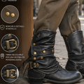 Boots Cover - Adjustable Leather Boot Covers