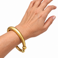 Bracciale Rigido Simplicity | Ottone Dorato Stile Boho