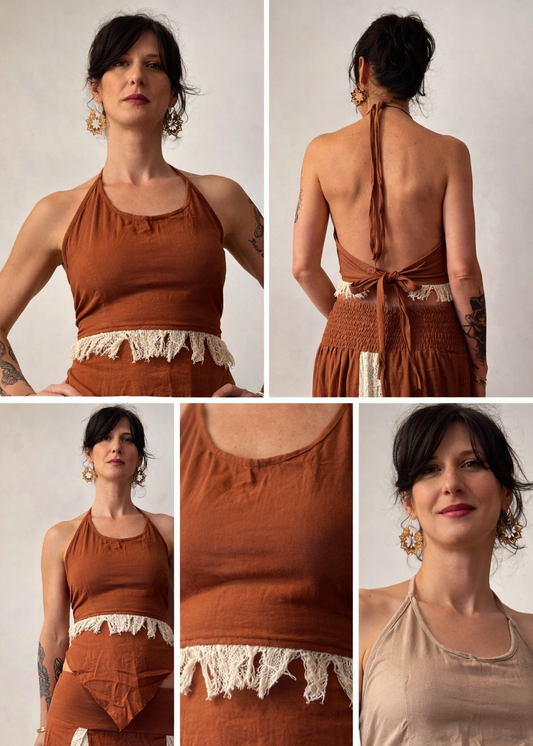 Nomad Fringe Top - Gipsy Fashion Wear 