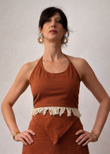 Nomad Fringe Top - Gipsy Fashion Wear 