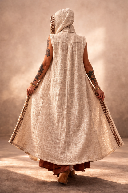 Kimono con cappuccio