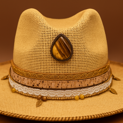 "El ojo del tigre en el desierto"