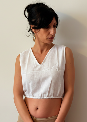 Nomad Short Top - Bianco