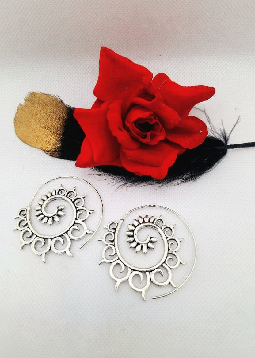 Orecchini Spirale Mandala - Gipsy Fashion Wear 