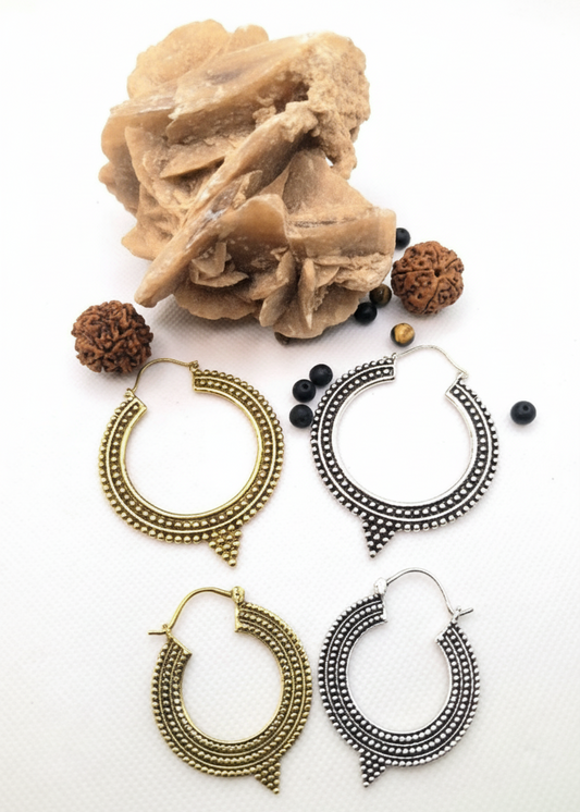 Orecchini Hypnosys oro e argento