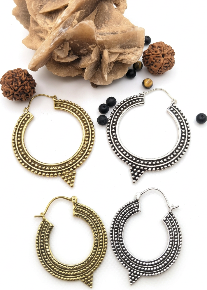 Orecchini Hypnosys oro e argento