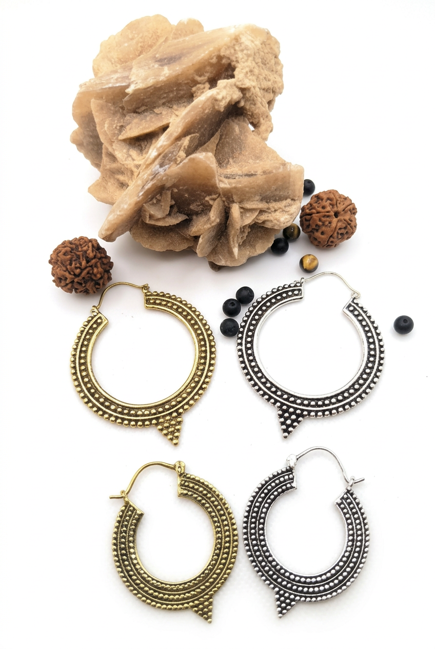 Orecchini Hypnosys oro e argento