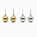 Orecchini Spheres – Copertina Ottone e Argento