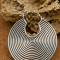 Orecchini Spiral Disc