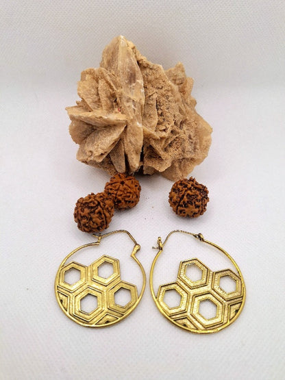 Honeycomb Earrings