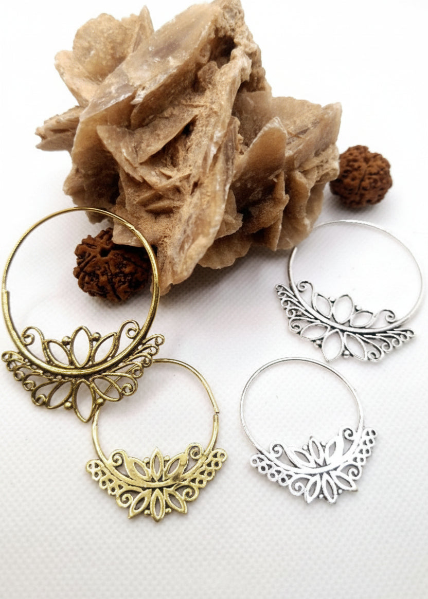Orecchini Lotus - Gipsy Fashion Wear 
