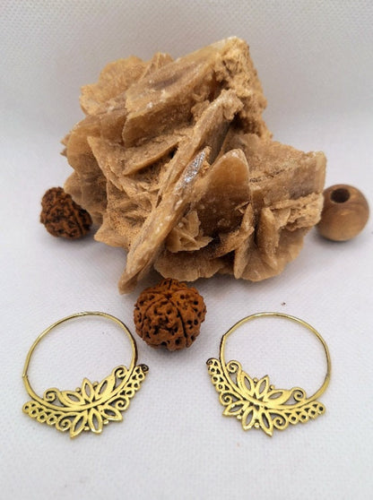 Lotus Earrings