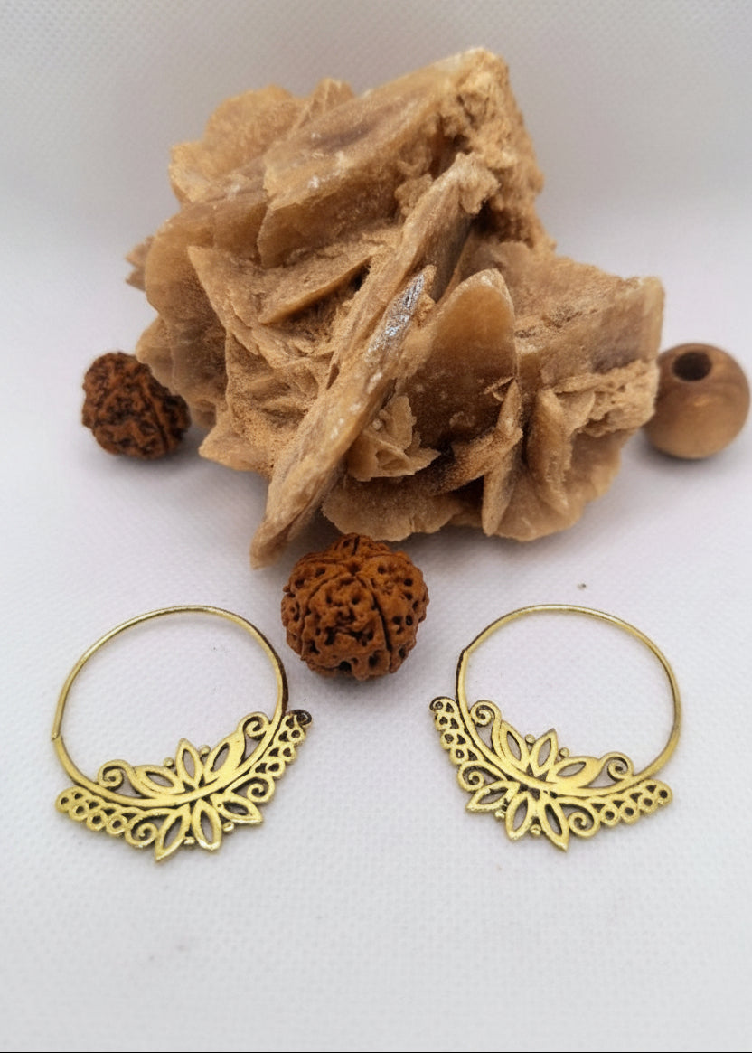 Orecchini Lotus - Gipsy Fashion Wear 