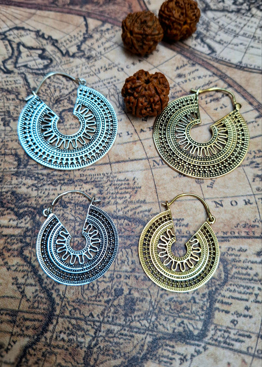 Pendientes Tribales Mayas