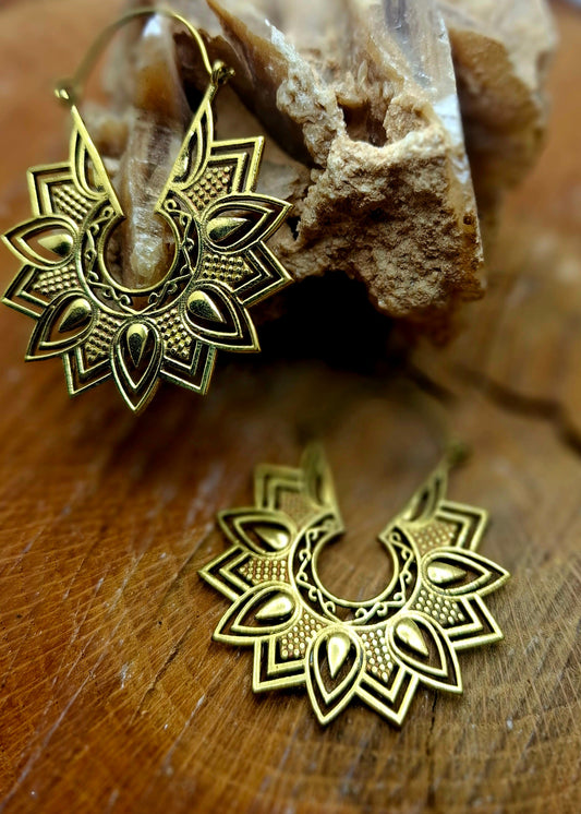 Sacred Flower earrings