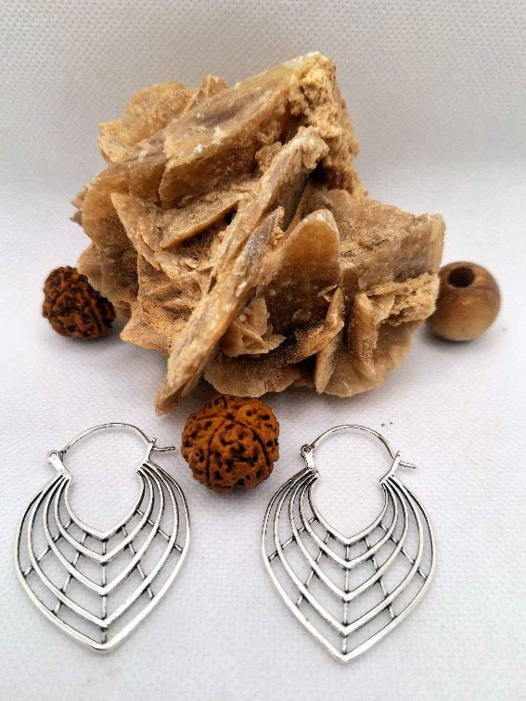 Geometric Petal Earrings