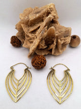 Orecchini Geometrici Petalo - Gipsy Fashion Wear 