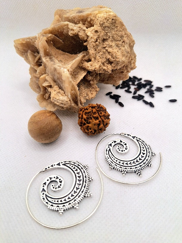 Morocco Spiral Earrings