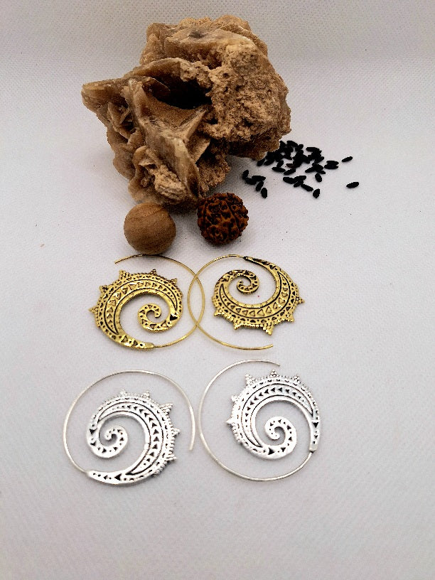 Morocco Spiral Earrings