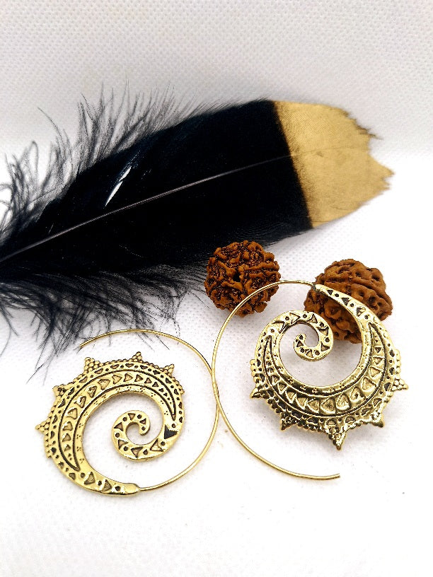 Morocco Spiral Earrings