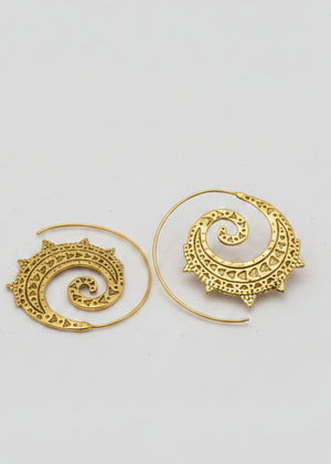 Orecchini Spirale Marocco - Gipsy Fashion Wear 