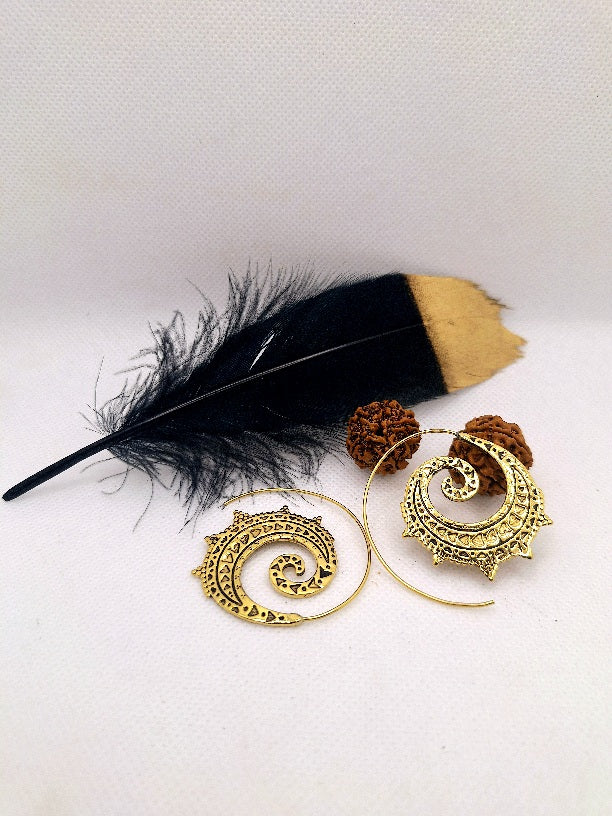 Orecchini Spirale Marocco - Gipsy Fashion Wear 