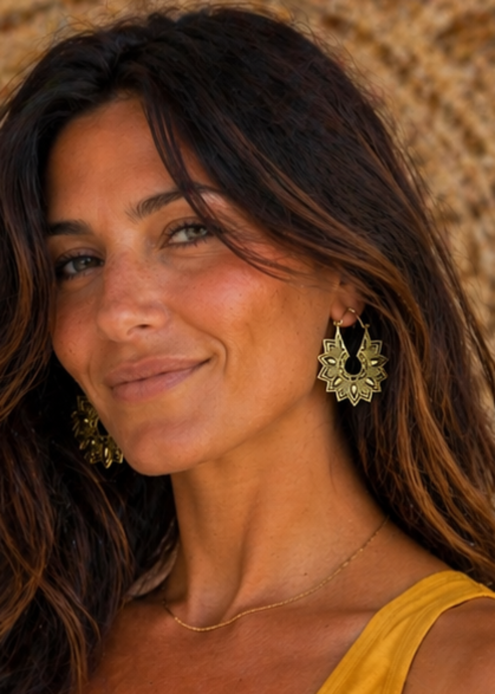 Sacred Flower Earrings