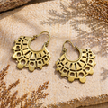 Orecchini Tribali in Ottone - Omaggio | Gipsy Fashion Wear