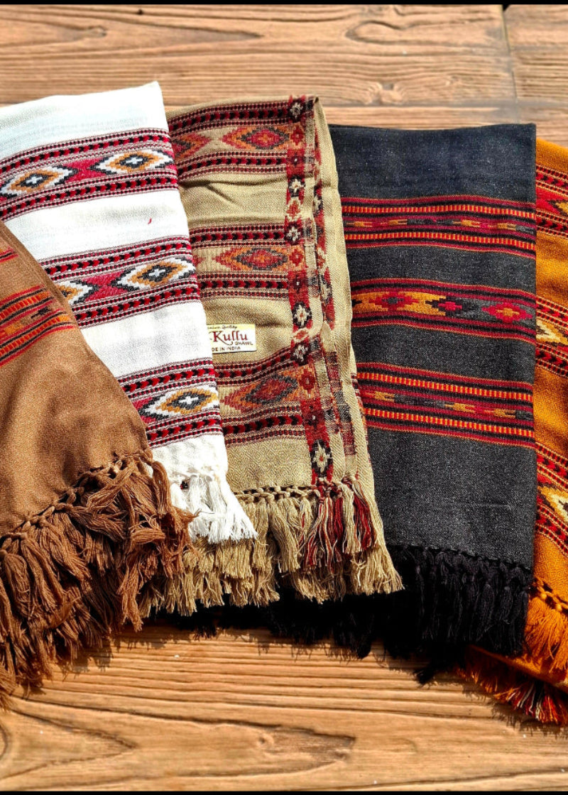 Plaid Tribale Lana e Cotone 200x100 - Coperta Etnica Boho - Gipsy Fashion Wear 