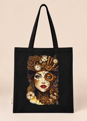 Shopper Steampunk Witchy – Stampa Porcelain Time | FallaFareDesign