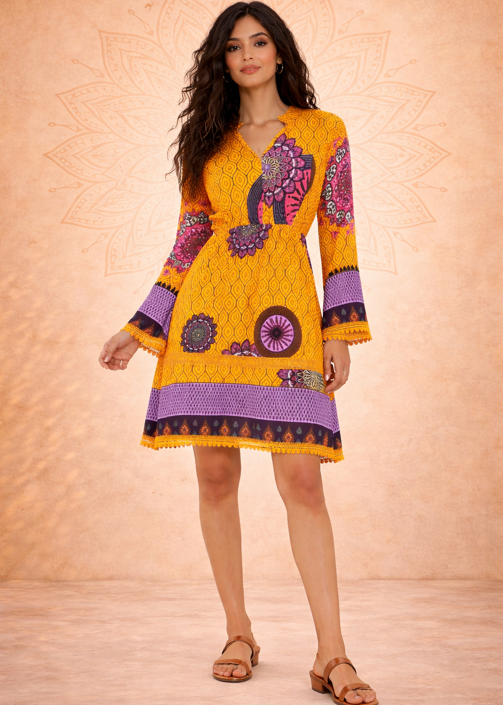 S22D11 - Vestito Girasole Design Baba