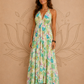 Vestito Lungo Starfish Baba Design – Abito Boho Impero in Cotone
