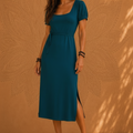 S23D45 - Vestido midi Dancing Barefoot Baba Design