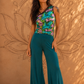 Pantalone a Zampa Sunset Boulevard – Baba Design | Viscosa Elasticizzata