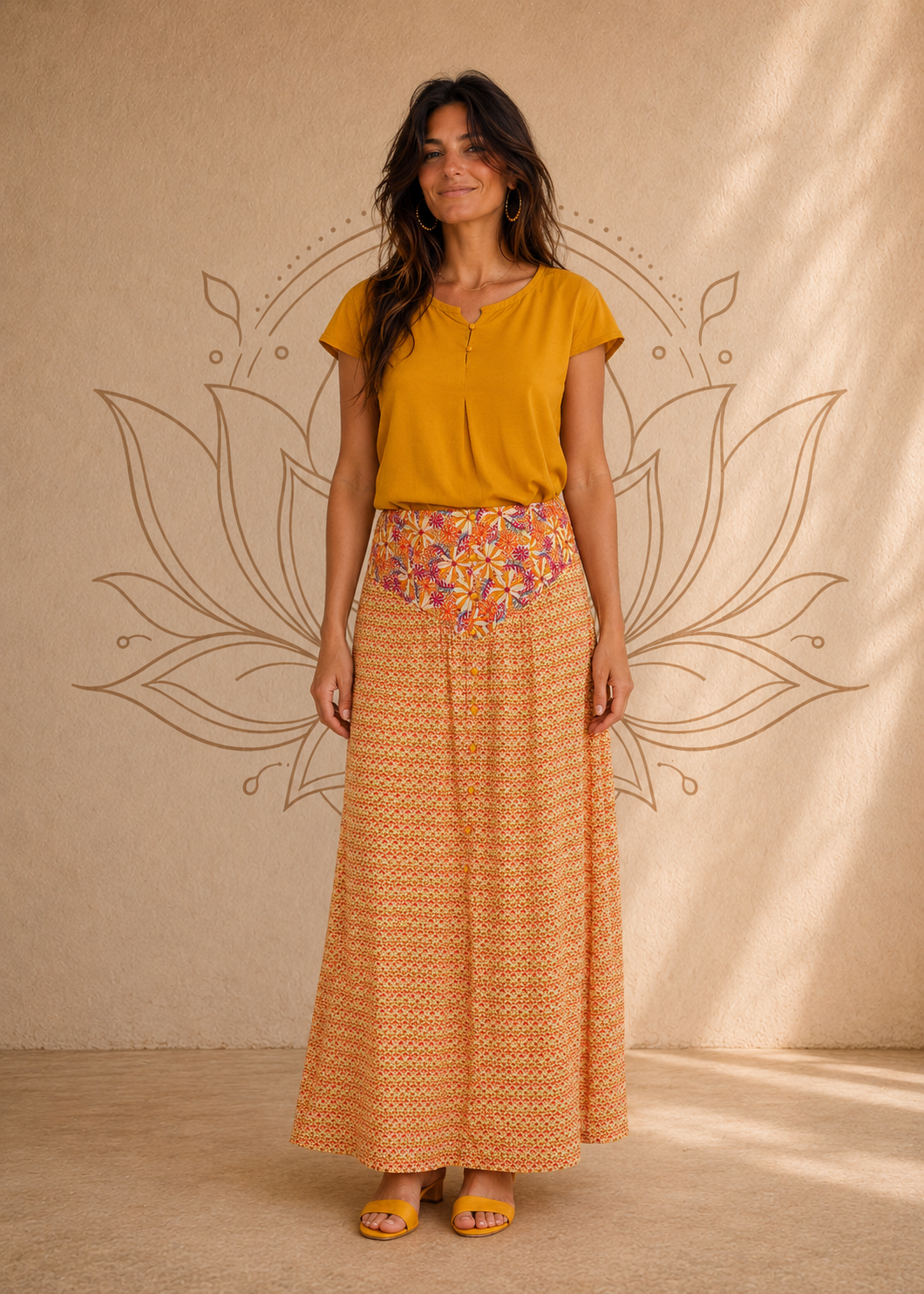 S23SK07 - Skirt Avenue Colors Baba Design