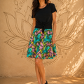 Gonna Corta Sunset Boulevard – Baba Design | Viscosa Elasticizzata