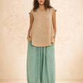 Pantalone Bamboo Plant – Harem in Fibra di Bambù con Tasche | Baba Design