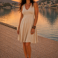 Vestito Corto Viscose Flaire | Viscosa Modal - Baba Design