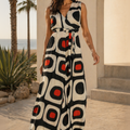 Jumpsuit Sixty Drift | Viscosa Boho Gamba Ampia - Baba Design