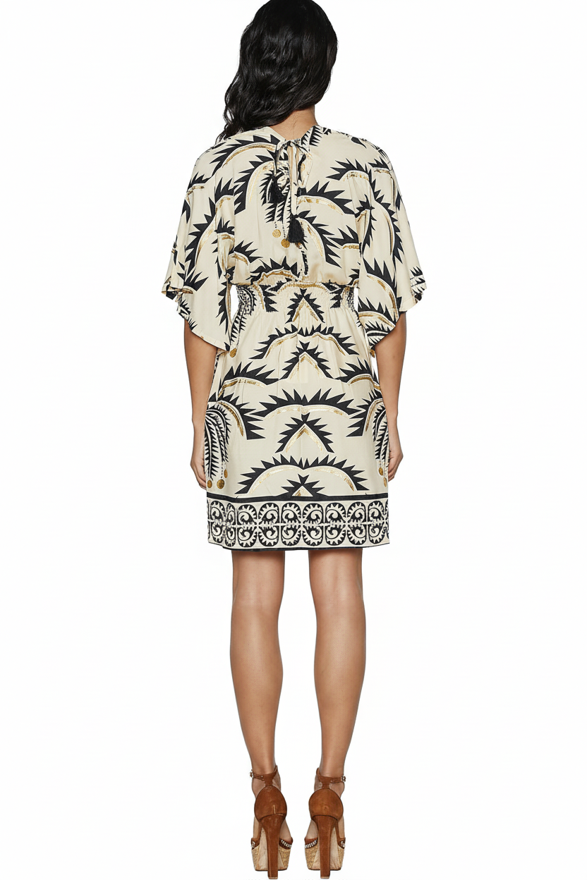 Kaftan palme - vista posteriore