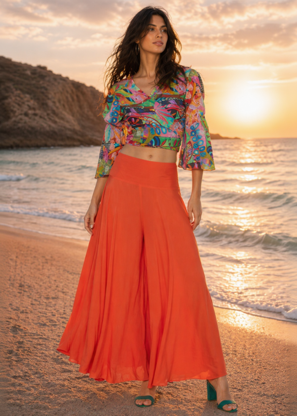 S26P300 Raimbow Modal Trousers Baba Design