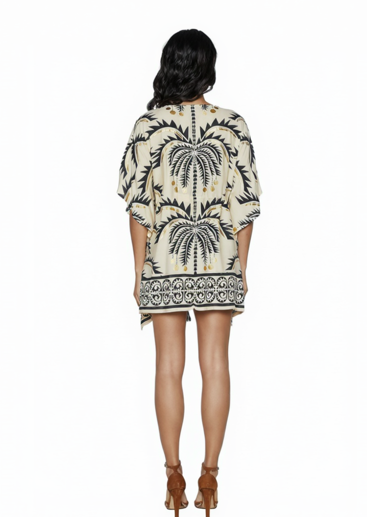 Kaftan palme - vista posteriore