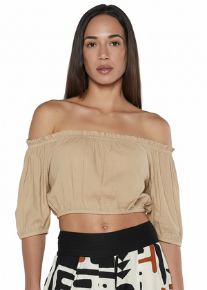 Top sand off-shoulder